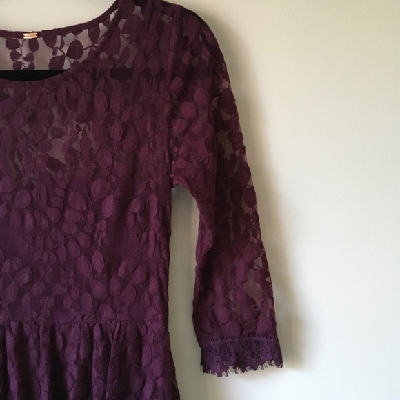 Free People Lined Lace Dress - Picture 3 of 8